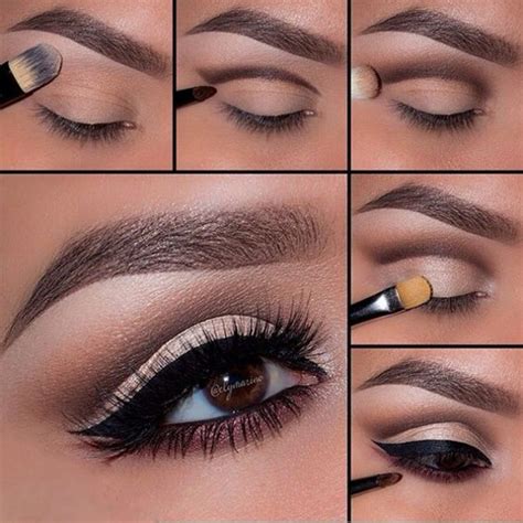 smokey eyeshadow tutorial|simple smokey eye tutorial beginners.